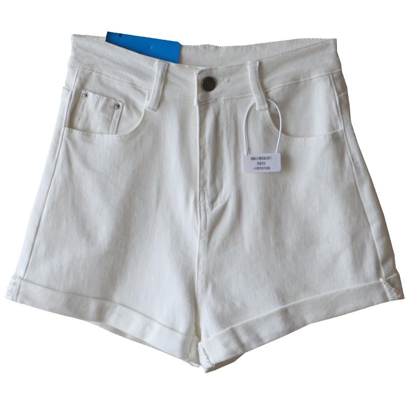 Bi Zheng 2025 Summer Korean Bodycon High Waist Slimming A-line Shorts