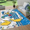1 buc Covor Donald Duck, Covor de Zonă, Dormitor și Cameră de Joacă, Durabil, Rezistent la Pete și Ușor de Curățat, Sufragerie
