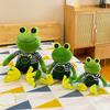 Frog Coach Plush Doll Jab Jabich Frog Donk Fan Support Gift Room Decoration Children Soothing Doll Sleep Pillow