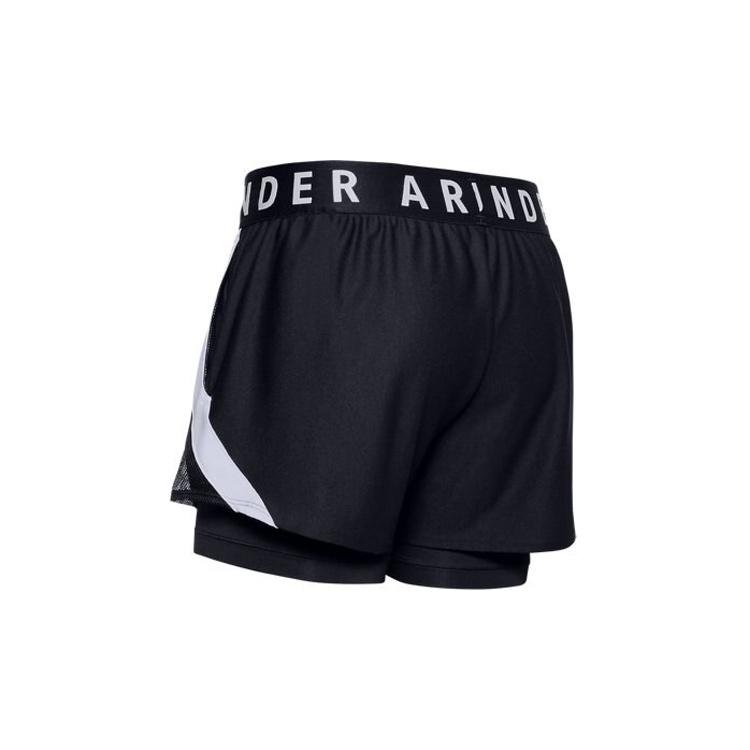 Under Armour Play Up Retro Two-In-One Shorts Women shorts Black 1351981-001
