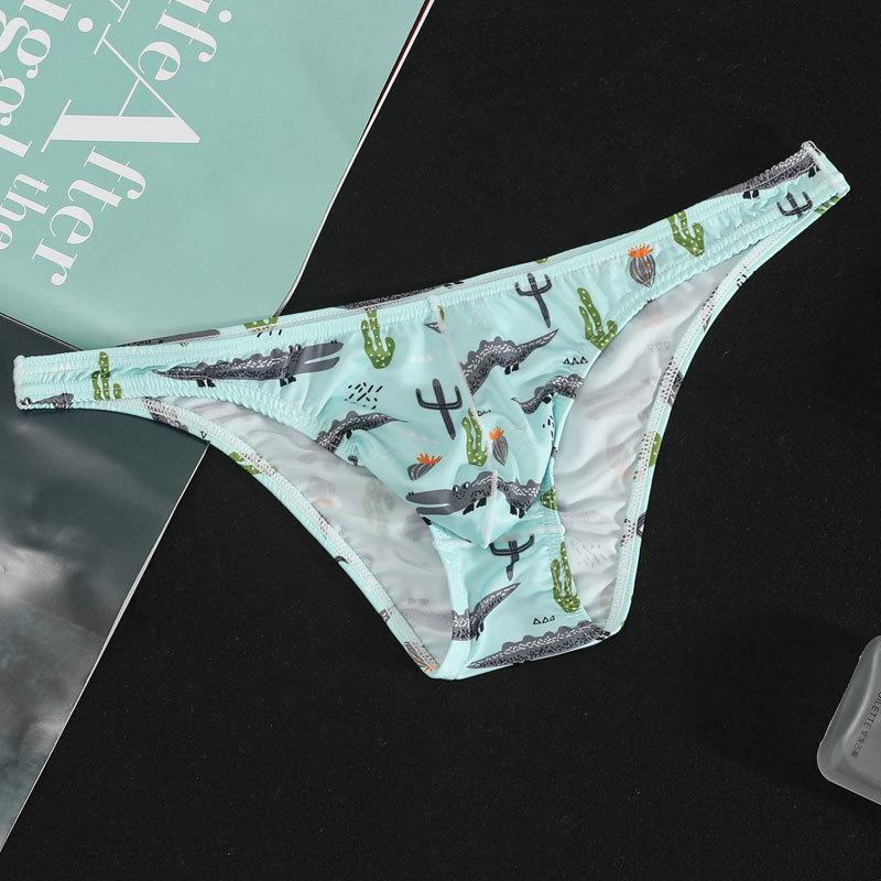 Calzoncillos bóxer para hombre U Convexo Cintura Baja Deportes Verano Shorts Estampados