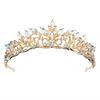 Bridal Tiara Crown Tiara Rhinestone Birthday Crown Alloy Headband Queen Wedding Dress Crown