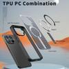 KEYSION Hollow Heat Dissipation Magnetic Case for Xiaomi 17T Pro 5G Cooling Hide Stand Shockproof Phone Cover for Xiaomi 17T 5G