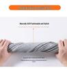 Women's American-Style Gray Drapey Knit High-Waisted Wide-Leg Sweatpants - Spring 2026 Petite Collection