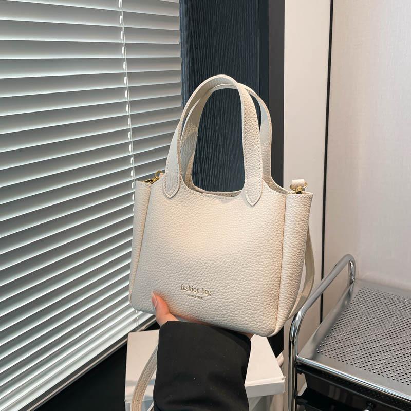 Niche design handbag bag women's new retro casual bucket bag shopping commuter shoulder messenger bag