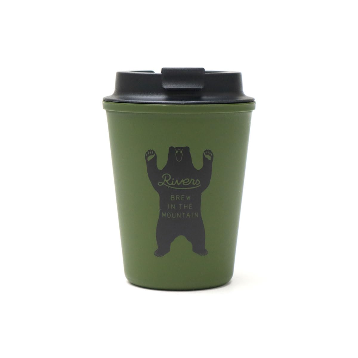 

Rivers Wall Sleek Olive Mug, Bear, оливковий