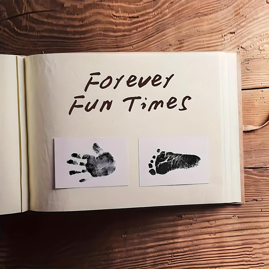 Pet Paw Print Kit – Non-Toxic Ink for Dog, Cat & Baby Handprint, Memory Frame Keepsake Gift