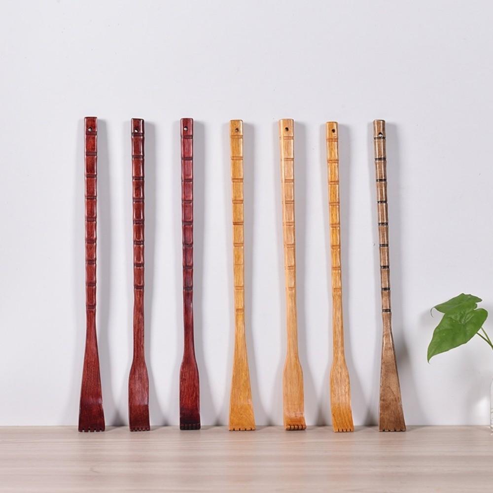 High Quality Durable Massager Back Scratcher Bamboo 48cm Backscratcher Wooden Scratching Multistyles Wooden Body Roller Stick