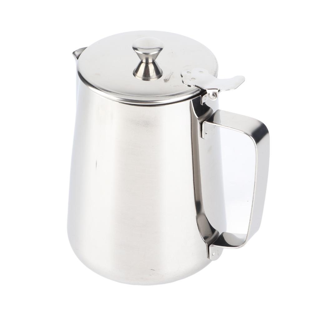 1500ml Milk Frothing Pitcher With Lid Latte Art Cup Frothing Cup Frothing Pitcher Coffee Art