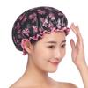 Shower Cap Womenreusable Elastic Waterproof and Thicken Double Layer Bathing Hat Perfect for Hair Salon & Home Use Hair Cap