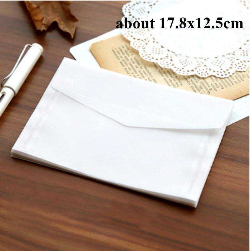 10/50Pcs Colorful Retro Blank Mini Paper Envelopes Wedding Party Invitation Greeting Cards Gift Envelope