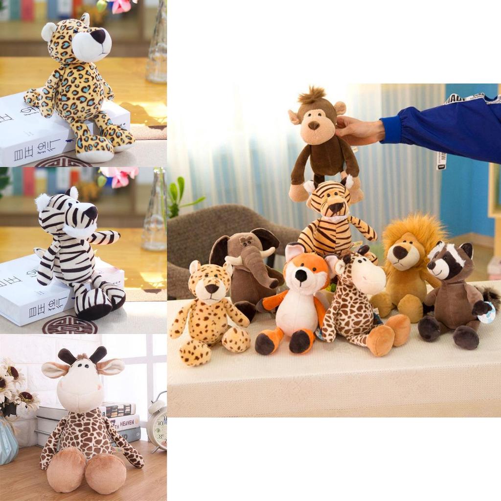 Soft Comfortable Jungle Animal Plush Toy Perfect Gift For Any Anime Fan!
