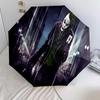 1PC Joker's Transformation Automatic Umbrella - Suitable Travel Outdoor Portable Umbrella Birthday Gift Daily Essentials