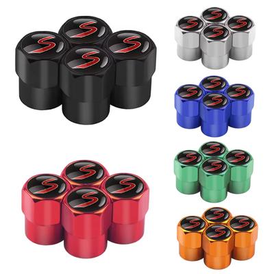 4Pcs Car Wheel Tire Stem Air Valve Caps Covers Styling For MINI COOPER S JCW F55 F56 F60 R55 R56 R57 R60 Auto Tyre Accessories