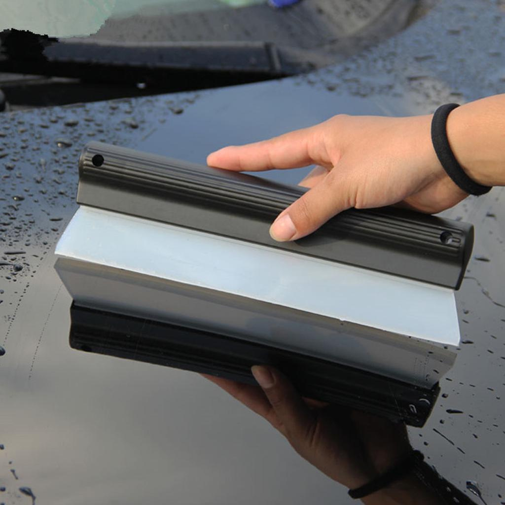 Multipurpose Car Film Application Tool Antislip Handle Scraper Snow Wiper Silicone Scraper Car Glass Cleaning Wiper