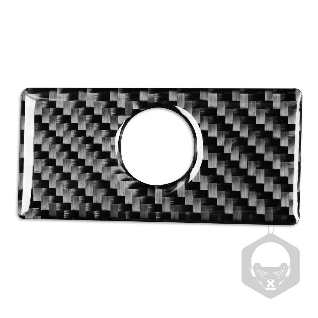 For Infiniti JX 2013 QX60 2014-2016 Real Carbon Fiber Sticker Co-Pilot Glove Box Handle Panel Car Accessories Ide Decorative
