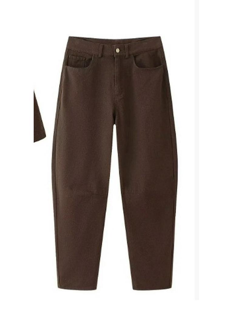 Europäischer & Amerikanischer Damen Retro Slim Single-Breasted Denim Set mit Weitbein-Hose - Trendiger Modestil