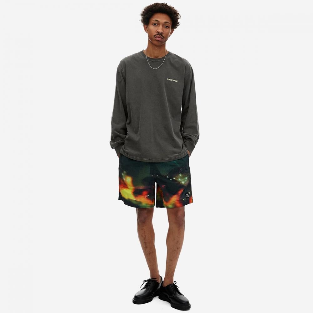 ThiSiSneverthat FLame Onyx Langarm-T-Shirt tn241ttSLt03