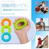 Grip Strength Training Hand Exercise Ring Handle Made of Silicone