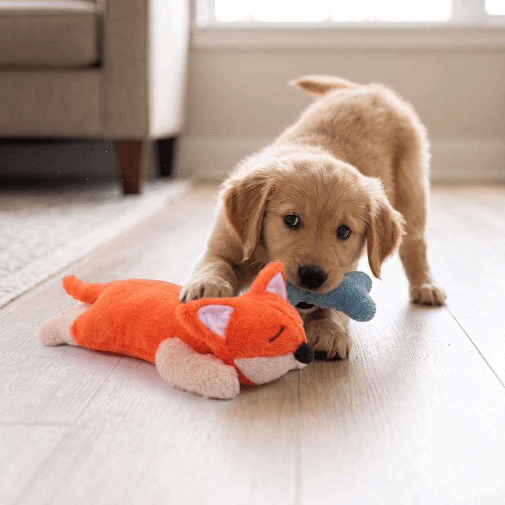Heartbeats Simulator Sleep Aid Doll Calming Heartbeats Sound Pet Plush Doll Dog Plush Toy Dog