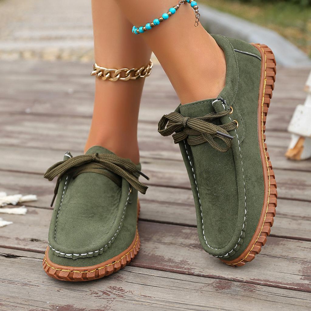 Fashion Women's Casual Shoes Trend Lace Up Shoes for Women Soft Bottom Flats Comfortable Female Sneaker Women Shoes Zapatos Para Mujeres