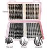 New Large Capacity DIY Segmented Hot Melt Cluster Eyelash Set