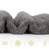 Womens Over Knee High Fuzzy Socks Cute Cartoon Thigh High Stockings Warm Solid Color Leg Warmers Christmas