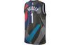 Nike x KAWS Basketball Jersey City Edition 2023/24 Season, Brooklyn Nets, Mickle Bridges Size 1 Men's Black DX8487-014