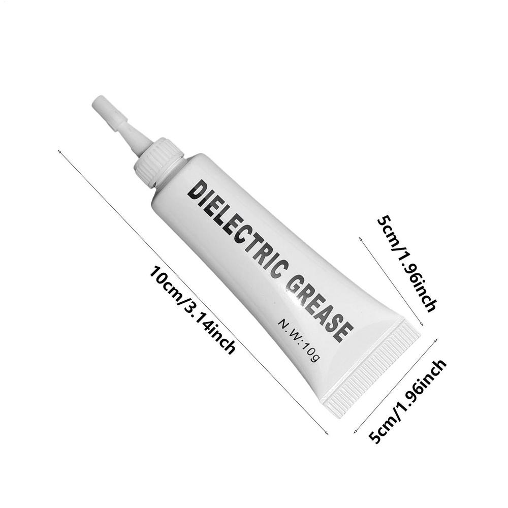 

5pcs 10g Dielectric Grease Silicone Paste Waterproof Marine Grease Car Spark Plug High Voltage Insulating Grease Auto Lubricants