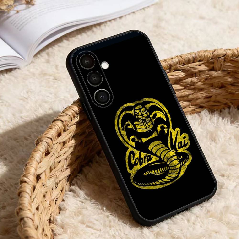 C-Cobra Kai Snake Phone Case For Samsung Galaxy A91,80,73,72 ,71,53,52,32 ,31,22,21s,20,Soft Black Case