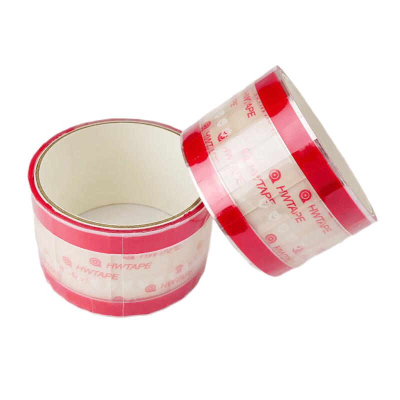 Easy-Tear Beverage Cup Sealing Labels Red