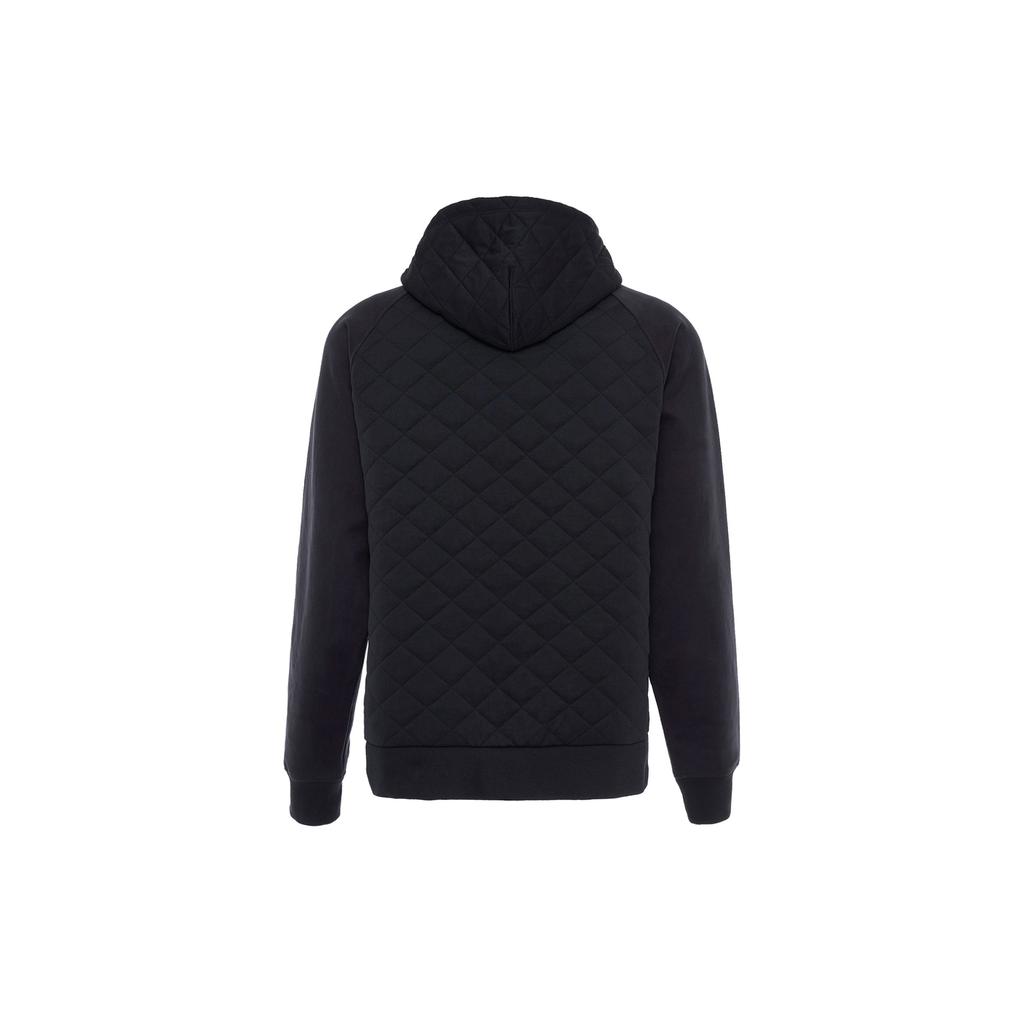 Jordan Sueded AJ85 Half-Zip Hoodie Men Tops Black BQ5783-010