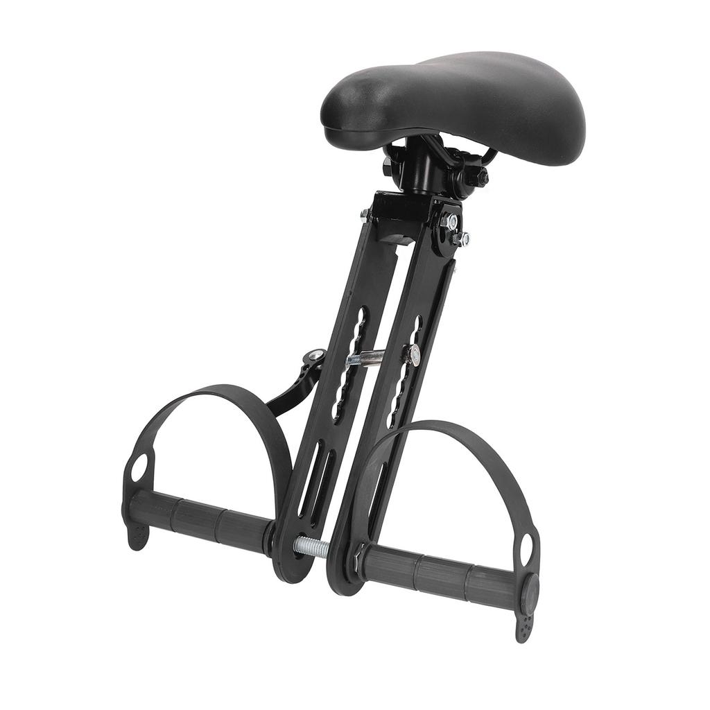 Front Mounted Kids Bike Seat Sturdy Iron Child Bicycle Seat with Handlebar Attachment Bike Seat