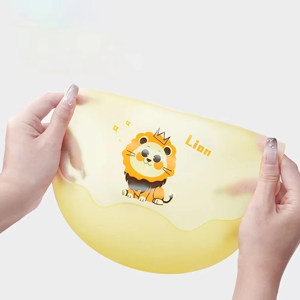 Silicone Baby Bibs Soft Baby Food Napkin Cartoon Baby Stuff  Baby Feeding Stuff