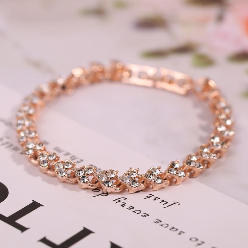 Trend fashion watch two-piece set pcs women's watch full diamond shell surface diamond bracelet women's watch