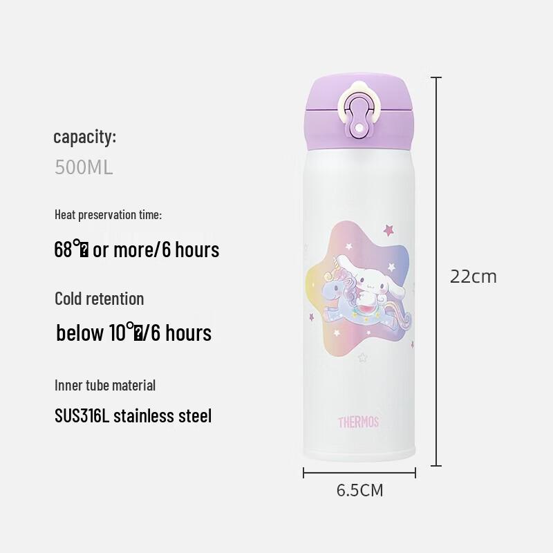 THERMOS 500ml Insulated Water Bottle