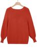 2025 Plus Size V-neck Knit Pullover: European/American Style, Autumn/Winter Women's Casual Sweater