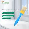 Plastic Handle Nylon Bristle Paint Brush Set