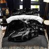 3D Printed Sports Car Supercar Bedding Set 3D Printed Suitable For Bedroom Duvet Cover Set With Pillowcases Kids Home Textile