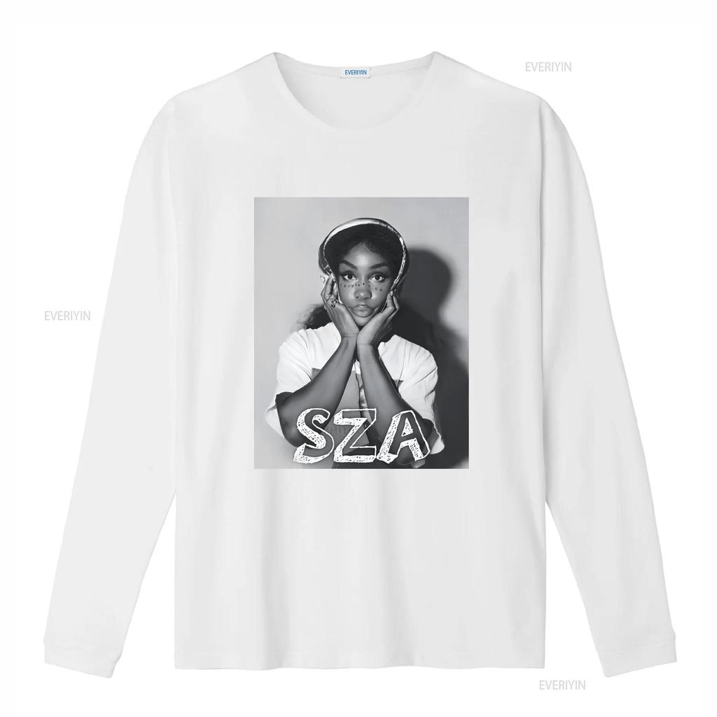 SZA Vintage T Shirt Music RnB Singer Rapper New Bootleg 90s Black Hip Hop PhotoshooT For Fan Vintage Washed Designer Clothes