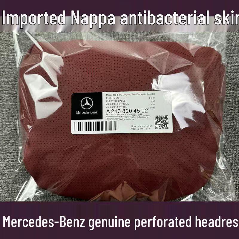 Mercedes Compatible Lumbar & Neck Support Car Headrest Pillow for E-Class, GLC, GLE, GLS