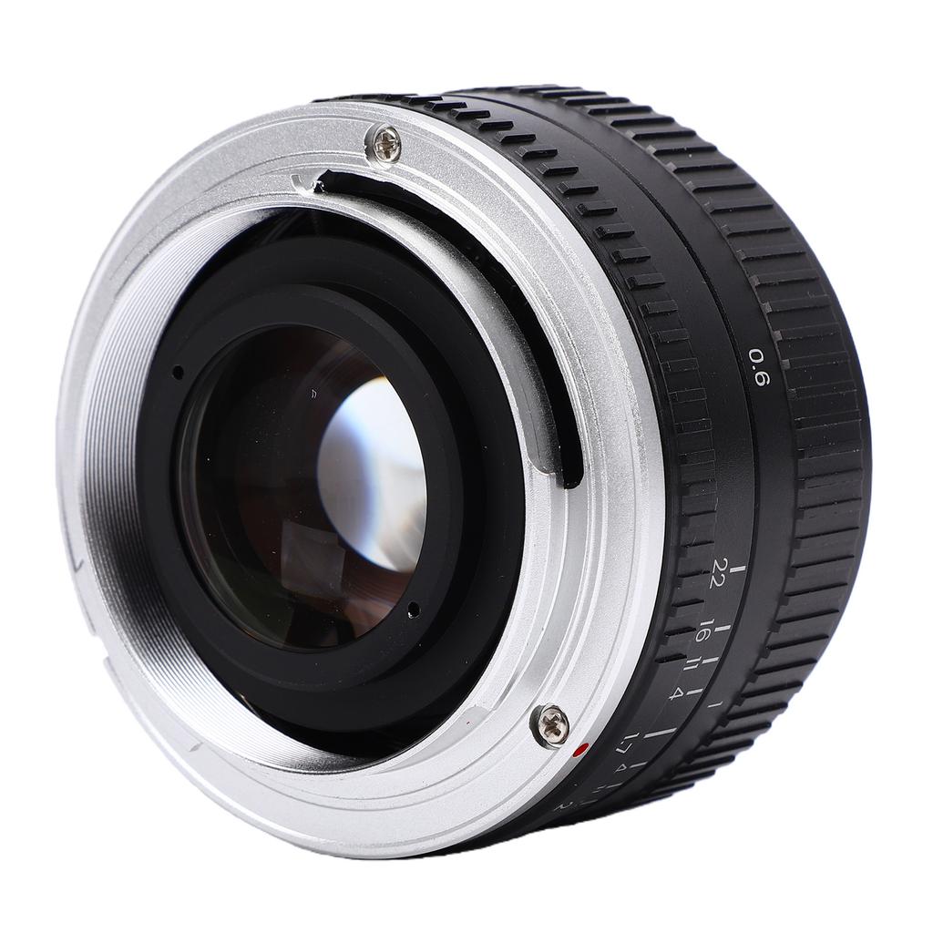 50mm F1.7 Festbrennweite Objektiv Passend für Pentax K1 K 1 Mark II Vollformatkamera Große Blende Manueller Fokus Kameraobjektiv Ersatz