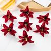10/30PCS Silk Lily Artificial Flower Wedding Festival Party Garden Home Room Vase Table Decoration Wreath Scrapbook Diy Gift Box