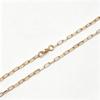 Stainless Steel Rectangular Wire Cross Chain Necklace – European & American Fashion, Light Luxury.