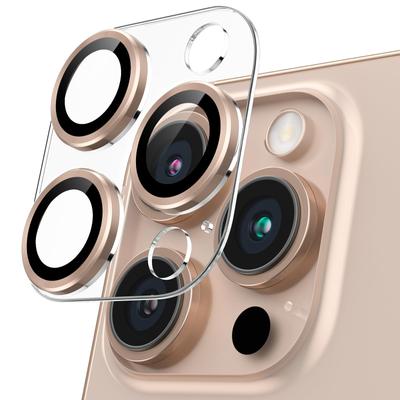Podick Camera Cover for iPhone 16 Pro Max Camera Film Transparent Base Full Protection 9H Tempered Glass Scratch Resistant Lens Protection Shockproof