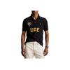 Polo Ralph Lauren Logo Lettera Manica Corta Polo Uomo top Nero 710944672-001