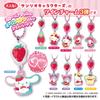 Takara Tomy Arts Sanrio Characters Twin Charm Heart Candy Strawberry Milk Flavor CandyCandy Toy [Box Set of 10]