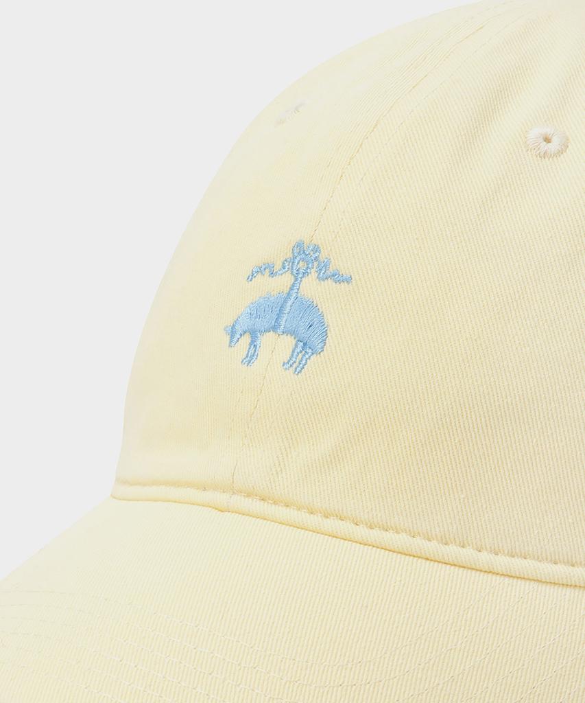 BROOKS BROTHERS [Unisex] Cotton Logo Baseball Cap (Light Yellow) (Bbacmm9906Gef)