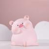 Nydelig Pig Piggy Bank Sparer Mynt Penger Søt Bankboks Vinyl Anti Fall Piggy Bank Bursdagsgaver Home Decor Ornament