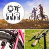 Bike V Brake Set Bike Front Rear V Brake Set Aluminum Alloy Mountain Road Bike V Brake Pads And Levers Set Riding Accessories